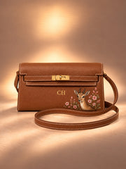 The Hand-Painted Fawn Bag