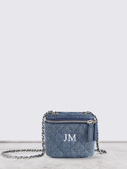 Denim mini crossbody