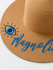 The Evil Eye Personalized Sun Hat
