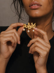 The Pearl Name Brooch