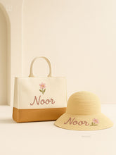 Kids set a hat and bag with their birth flower - XSESWARY