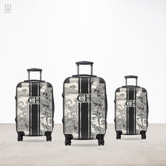 Safari with strip Travel Laguge SET - Multi Color - XSESWARY