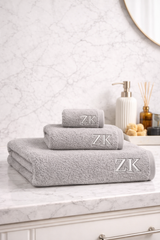 Luxury Personalized Towel Set – 8 Pieces | 600 GSM
