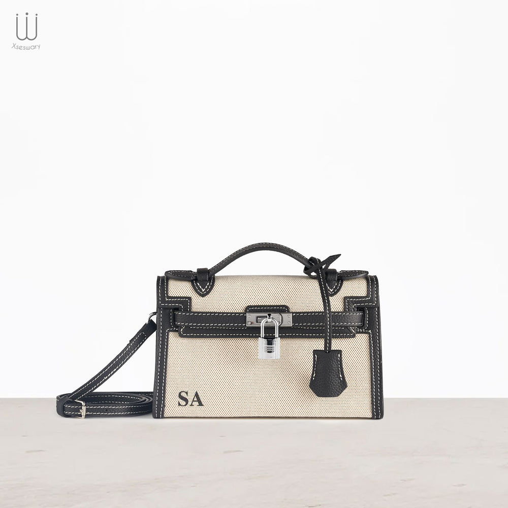 Lyan stylish canvas handbag - XSESWARY