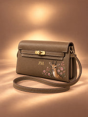 The Hand-Painted Fawn Bag