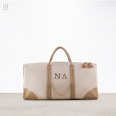 Travel , Gym , Weekender Bag Beige embroidery Multi Size - XSESWARY