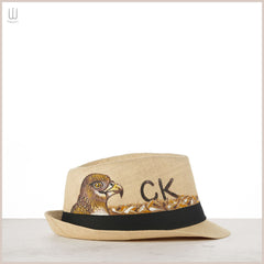 Customize hat with falcon design - XSESWARY