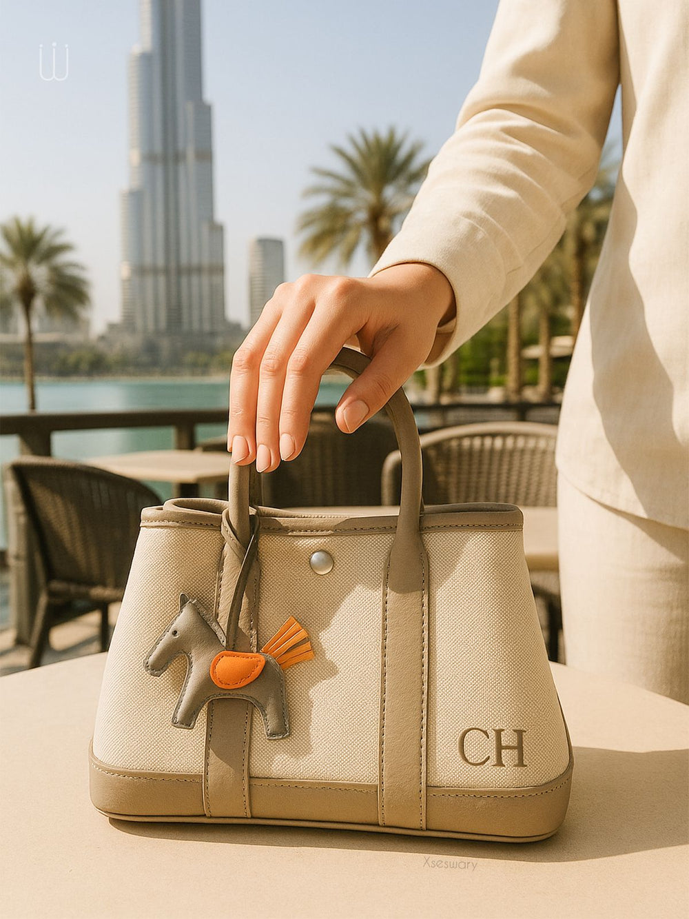 Mini Grace Canvas Handbag - XSESWARY