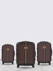 Signature Stripe Personalized Luggage