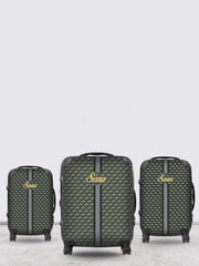 Signature Stripe Personalized Luggage