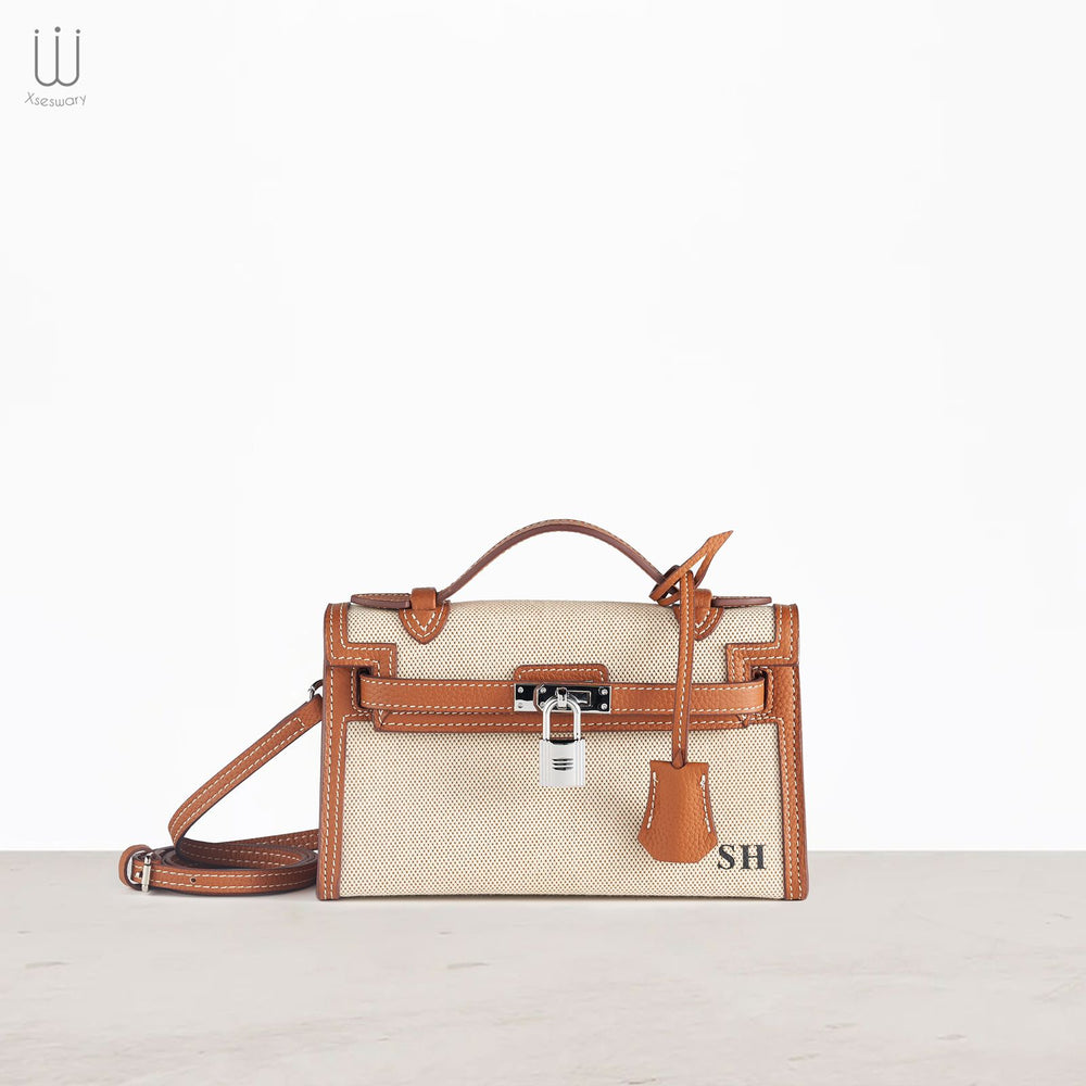 Lyan stylish canvas handbag - XSESWARY