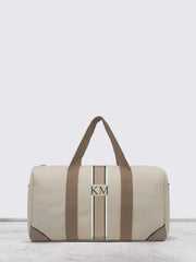 حقيبة سفر، صالة ألعاب رياضية، عطلة نهاية الأسبوع، بيج