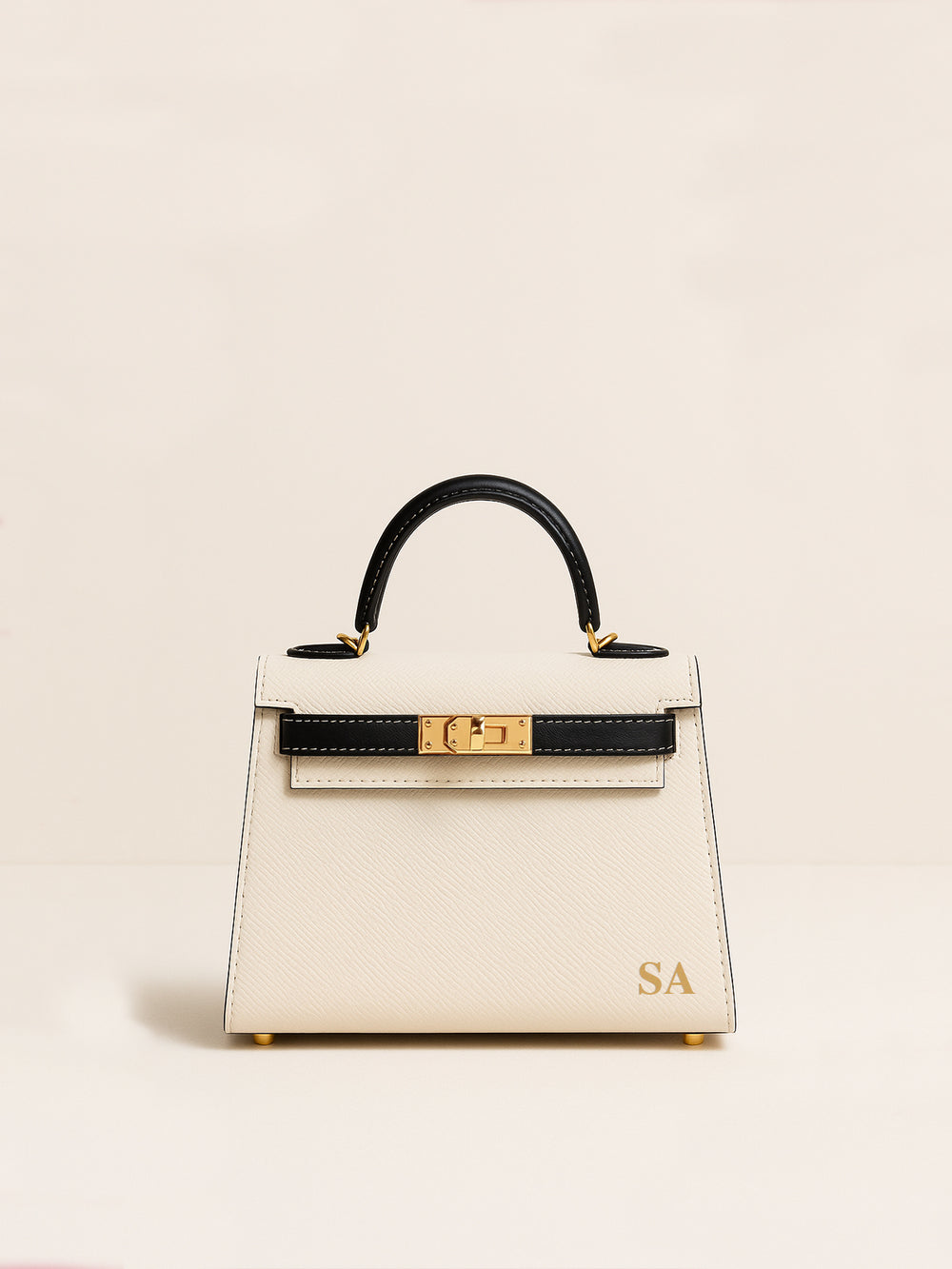 Velina Mini Bag | Luxury Design with Custom Golden Initials - XSESWARY