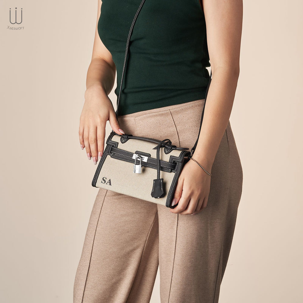 Lyan stylish canvas handbag - XSESWARY