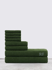 Luxury Personalized Towel Set – 8 Pieces | 600 GSM