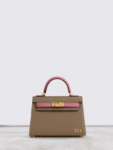 Velina Mini Bag Luxury Design with Custom Golden Initials