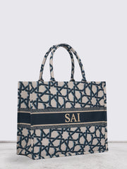 The Arabesque Canvas Tote