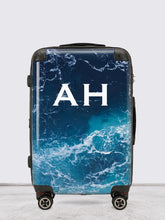 The Azure Tide Custom Suitcase