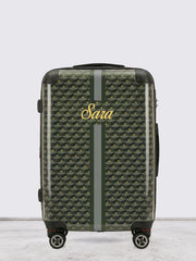 Signature Stripe Personalized Luggage