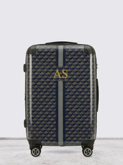 Signature Stripe Personalized Luggage