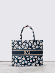 The Arabesque Canvas Tote