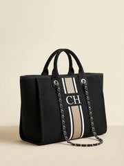 Canvas BC Tote Bag Black