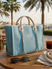 The Riviera Canvas Tote