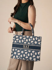The Arabesque Canvas Tote