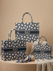 The Arabesque Canvas Tote