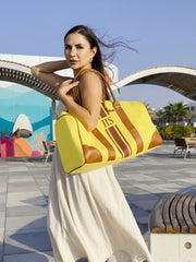 Weekender and GYM Travel Set Print Multi Color