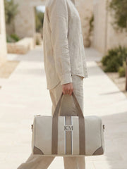 Travel , Gym , Weekender Bag Beige