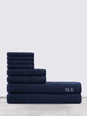 Luxury Personalized Towel Set – 8 Pieces | 600 GSM