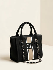Canvas BC Tote Bag Black