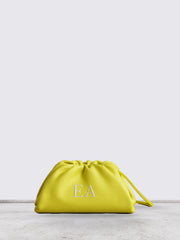 Cloud Pouch with initials