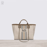 Canvas BC Tote Bag Beige - XSESWARY