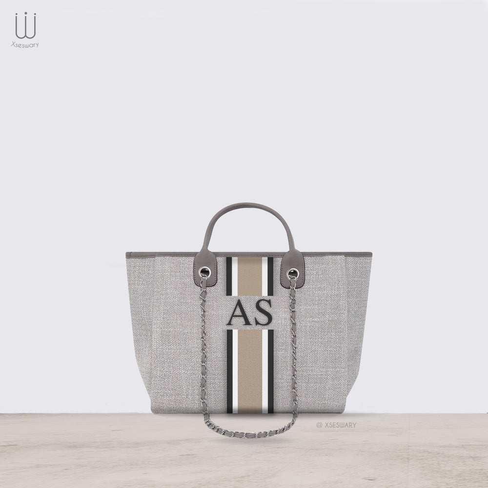 Canvas BC Tote Bag Gray - XSESWARY