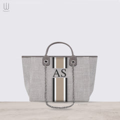Canvas BC Tote Bag Gray - XSESWARY