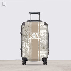 Safari Beige H Travel Luggage - XSESWARY