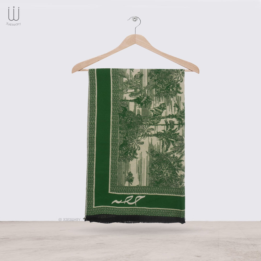Safari Scarf Green - XSESWARY