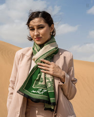 Safari Scarf Green - XSESWARY