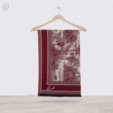 Safari Scarf Maroon - XSESWARY