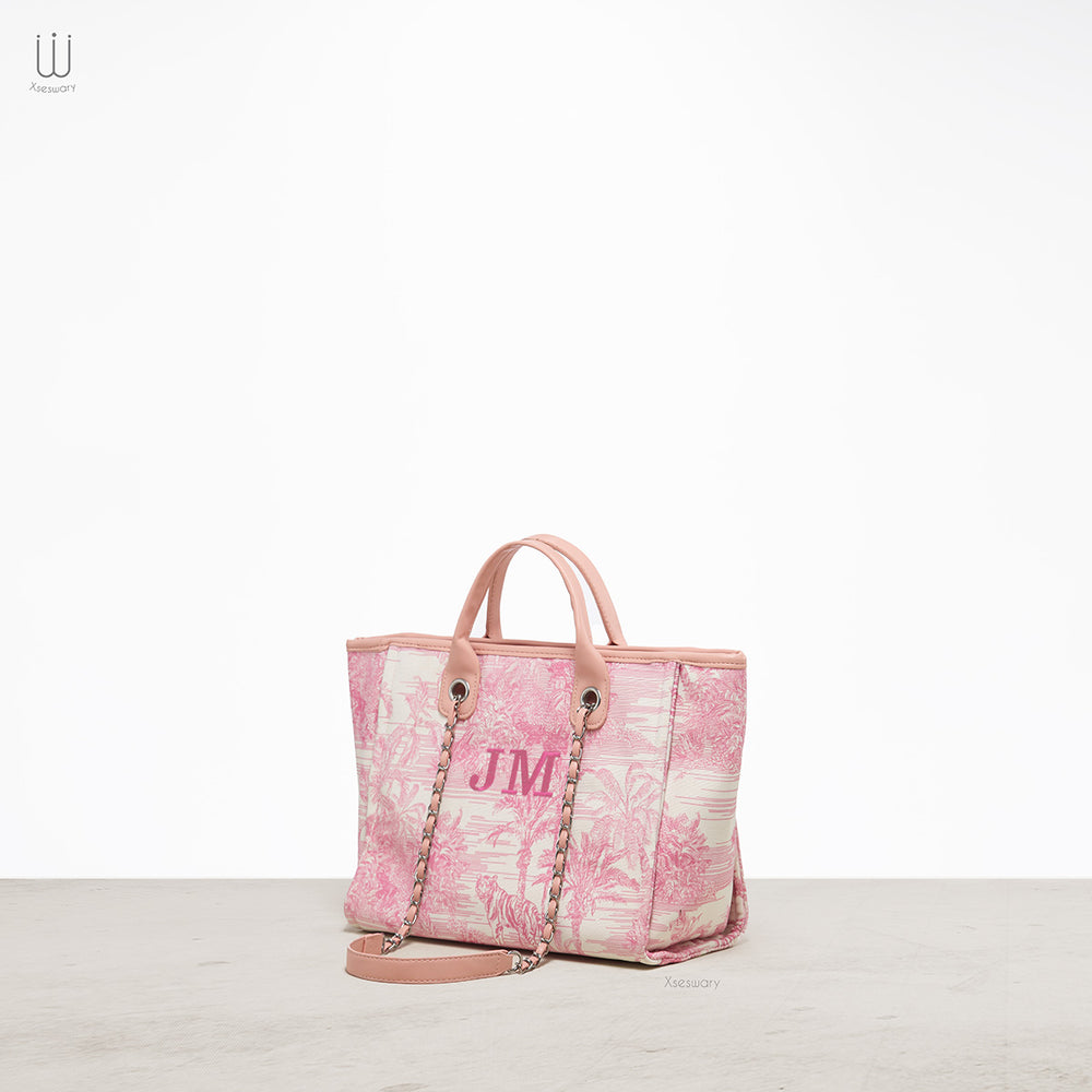 Safari Tote Canvas Meduim - Multi colors - XSESWARY