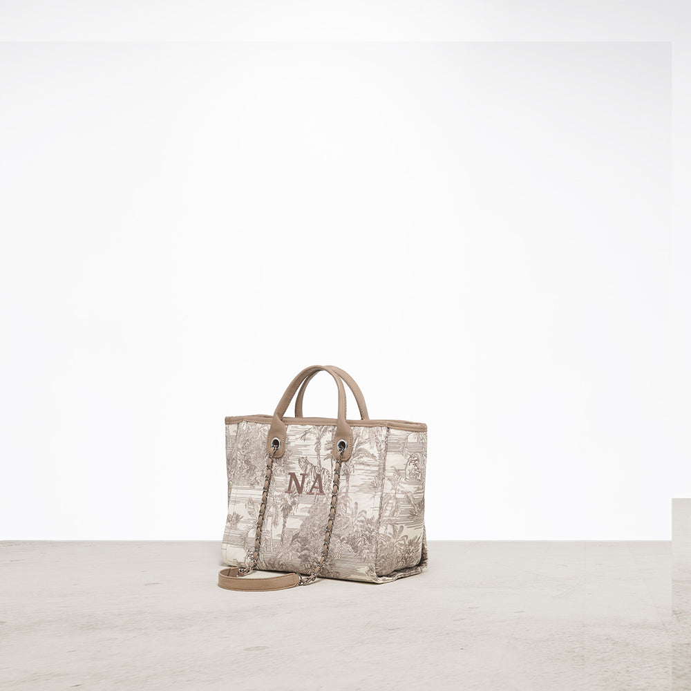 Safari Tote Canvas Meduim - Multi colors - XSESWARY