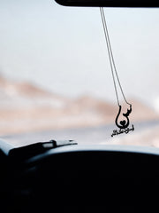 Personalized Arabic Car Mirror Charm