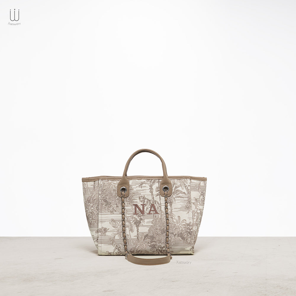 Safari Tote Canvas Meduim - Multi colors - XSESWARY