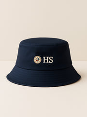 Custom Summer Bucket Hat with Embroidered Initials & Icon - XSESWARY