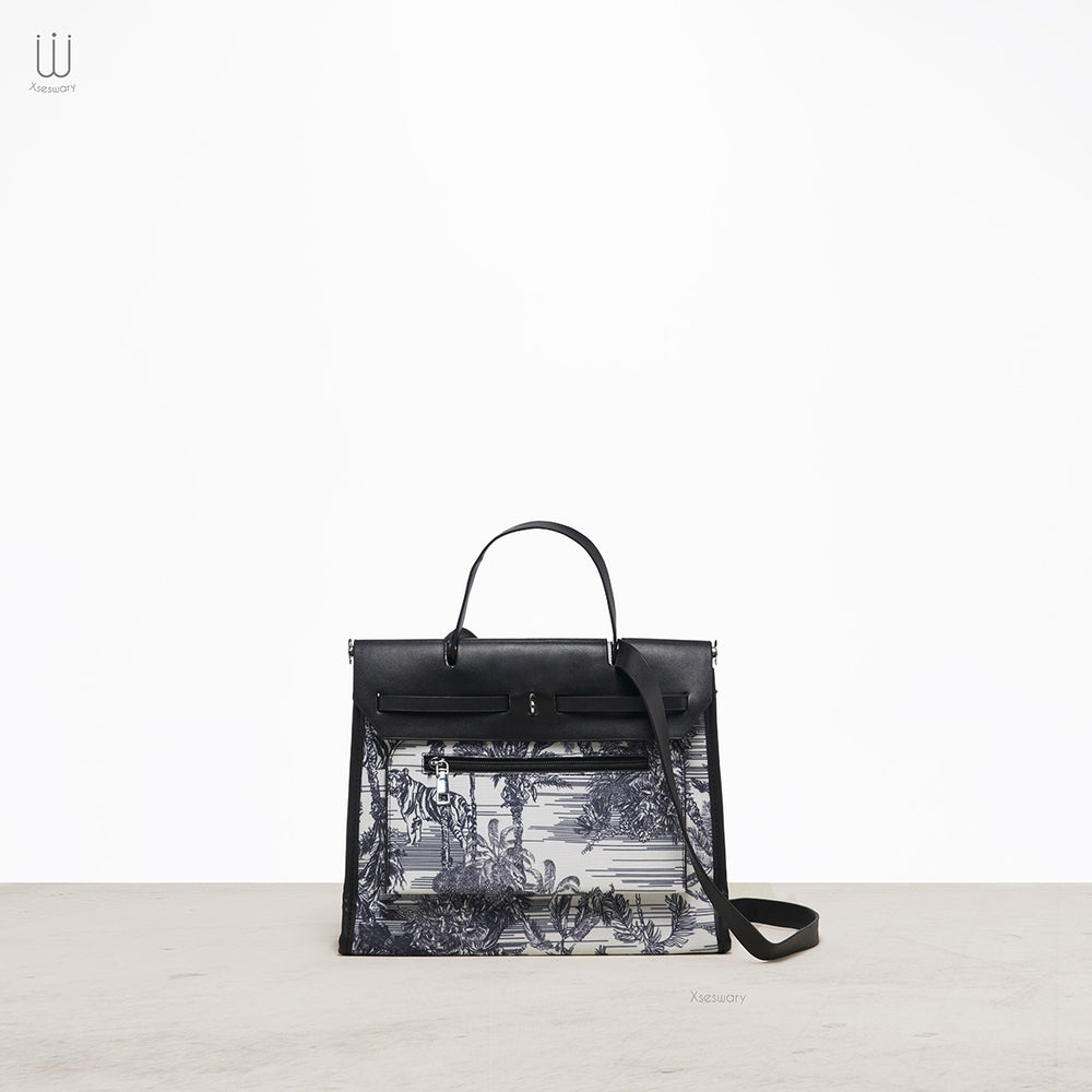 Safari Leather Bag - Multi Color - XSESWARY