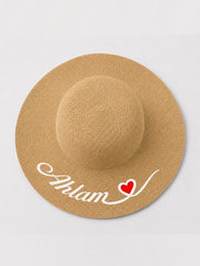 The Personalized Beach Sun Hat