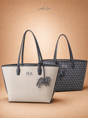 The Equestrian Tote - دبل فيس