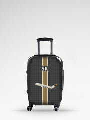 Customized Suitcase with Airplane Design